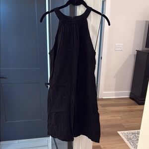 Cynthia Rowley Black Halter Sundress